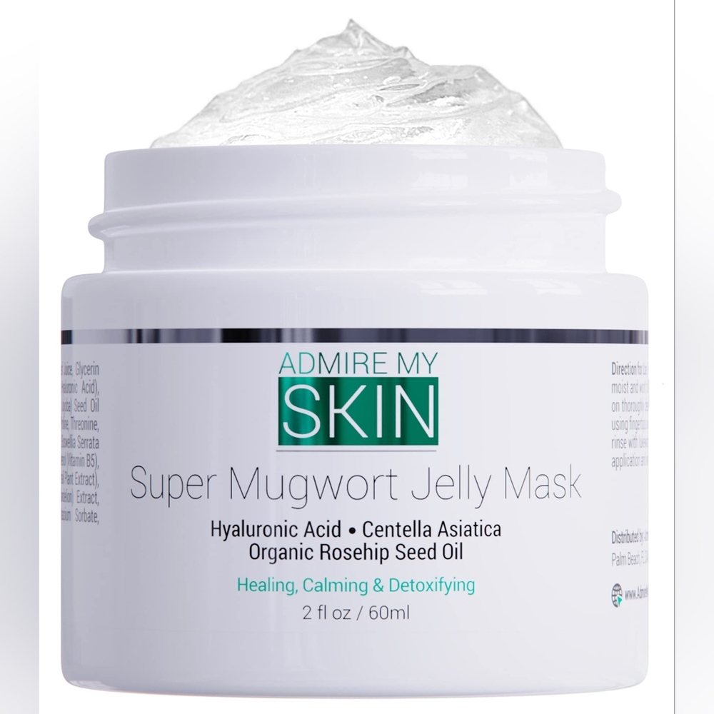 New Hydrating‎ Jelly Face Mask Hyaluronic  Acid Centella  Rosehip for Dry Skin